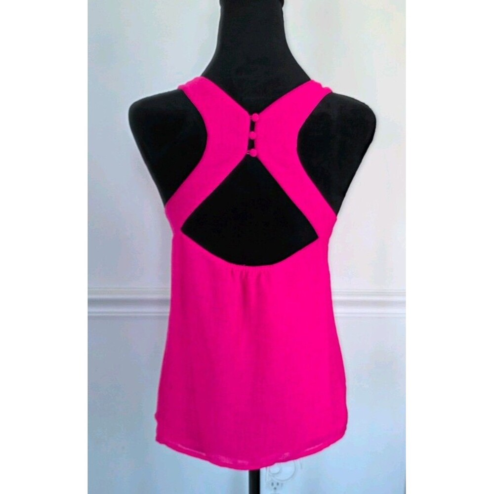 Naked Zebra Hot Pink Fuchsia  Women's Top Size Small